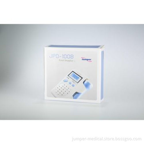 Portable pregnancy fetal heart doppler, FDA/CE marked, LCD display rechargeable batteryNew